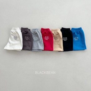블랙빈 룩스팬츠 S-XL 25여름 유아옷