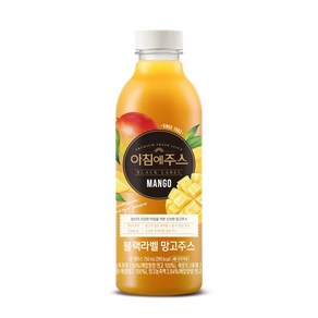 아침에주스 블랙라벨 망고, 12개, 750ml