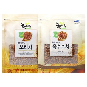 좋은세상 [국내산] 보리차800g + 옥수수차800g 보리차, 1개, 800ml, 상세페이지 참조