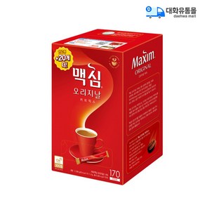 맥심 오리지날 커피믹스 170T 일회용 커피믹스, 11.8g, 170개입, 1개