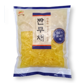 [무료배송]햇찬식품 무짠지채 1kg 국내산무100%, 1개