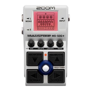 ZOOM 줌 멀티 스톰 박스 멀티 레이어 IR 탑재 2023년 발매 MS-50G＋ 화이트, 1개