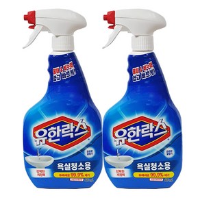 유한락스 욕실청소용 600ml+600ml, 600ml, 1개