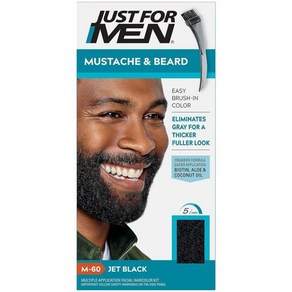 JUST FOR MEN Colo Gel Mustache & Bead M 35 Medium 갈색 1개 미국 480525