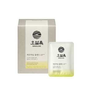 K오설록 캐모마일 블렌드 피라미드 10입블렌디드티허브티선물, 15g, 10개입, 10개, 1.5g