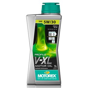 합성유 모토렉스 V-XL 5W-30 엔진오일 수입차 자동차 폭스바겐 아우디 bmw 벤츠 제네시스 쌍용차 쉐보레 캐딜락 볼보 르노, 1L, 1개