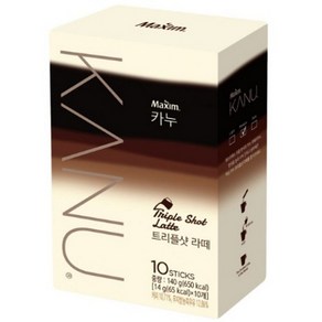 동서 맥심 카누 트리플샷 라떼 10T, 10개입, 1개, 14g