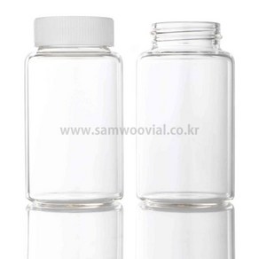 스크류캡바이알 100ml(50x90)+테프론캡 화이트 10개