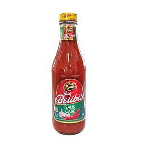 인도네시아 dua Belibis 소스 짜베 340ml 음식 요리 식자재 식품 / SAUS CABE SAUCE HALAL, 1개