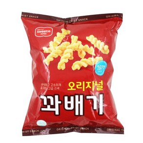 스위티코리아 오리지널 꽈배기 285g 과자 간식 스낵, 1개