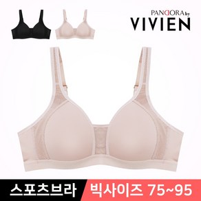 비비안 쿨메쉬 노와이어 스포츠브라 BR1987