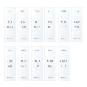 샤프톤 유리숫돌 120 220 320 500 1000 2000 4000 8000 10000 16000 30000방, 50301-HR-320방, 1개