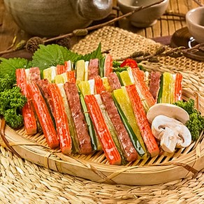 롯데 두툼김밥햄 240g (120g+120g), 2개