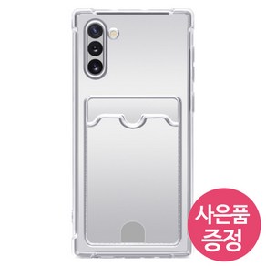 갤럭시S24FE / SM-S721 / CUSHION 카드 수납 젤리 휴대폰 케이스 + 깜짝사은품