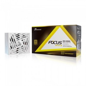 시소닉 NEW FOCUS V4 GX-850 GOLD 풀모듈러 ATX3.1 화이트, 선택하세요