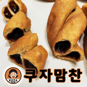 냉동 찹쌀 꽈배기 생지 앙금꽈배기 30개 단팥 고구마 카스타드 피자, 찹쌀꽈배기 65g