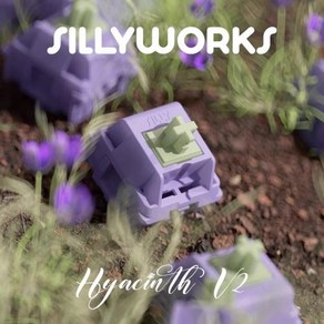 히야신스V2 히아신스 기계식키보드 스위치 Sillywoks 선형 45g 작동 MX 사용 V2, 없음, 없음