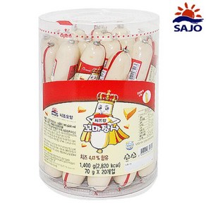 [푸른들마켓][사조]남부 치즈킹 꼬마장사1.4kg (70g20개입), 70g, 20개