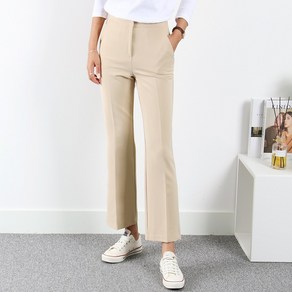여성 숏/롱 기장 S~3XL 빅사이즈 속밴딩 키작녀 세미 정장 밀러 부츠컷 슬랙스