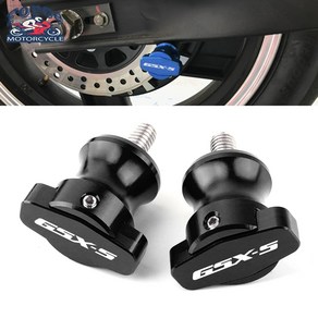 스즈키gsx-125 SUZUKI GSXS750 용 1000/1000F gsx-s 750 1000/1000f 바이크 오토바이 액세서리 8MM Swingam 스풀 슬라이더 스탠드, [02] Red, 1개