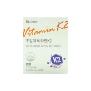 닥터린 초임계 비타민k2 300mg 30정 1박스, 1개