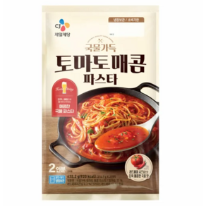 CJ 국물가득 토마토매콤 파스타 632.2g, 2개