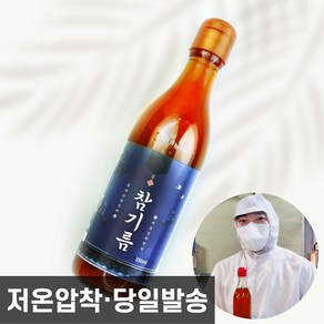 소생마켓 국산 저온압착 참기름, 국산 저온압착 참기름 350ml 국내산 당일착유, 350ml, 1개