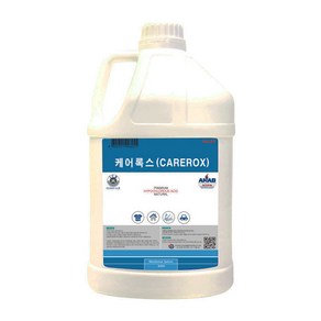 케어록스 caeox 살균소독제 탈취제 4L 무알콜제품, 1개