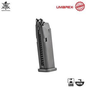 l 건스토리l Umaex Glock 19 20ds Gas Magazine (by VFC) Gen3 Gen4 공용 탄창, 1개