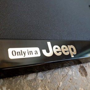 JEEP 지프 번호판가드 체로키 그랜드체로키 랭글러 레니게이드