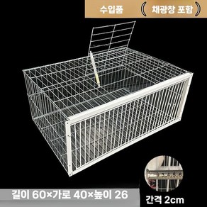 꿩 농작물 새 틀 비둘기 조류 비둘기포획틀 잡는 새잡는도구, D. 화이트 60 x 40 x 26 1면