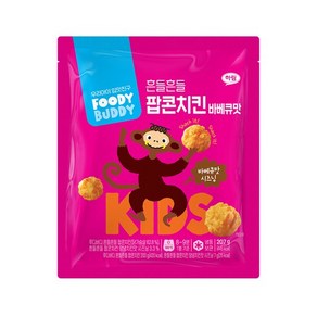 푸디버디 흔들흔들 팝콘치킨 바베큐맛 207g, 1개