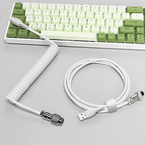 ZOZOFO 기계식 키보드 항공 케이블 USB to C타입 고속 충전 데이터 케이블