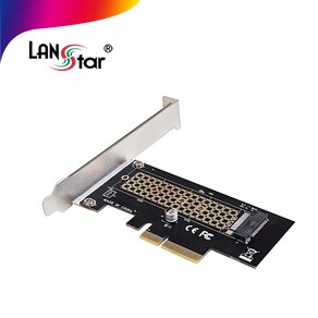 LS-PCIE-M2SSD PCI EXPRESS NVME SSD 확장카드, 1개