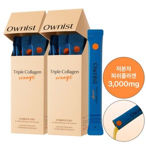 오니스트 트리플콜라겐 오렌지 저분자피쉬콜라겐 3000mg