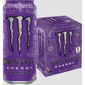 Monster Energy Ultra Violet 16 Ounce Monster Energy 울트라 바이올렛 16온스