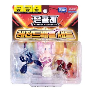 아카데미-포켓몬스터 몬콜레 레전드 배틀세트 S22039 가이오가&뮤&그란돈, 1개