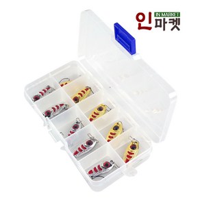 트라우트스푼2 송어 산천어 스푼 세트 겨울 얼음 낚시, 트라우트스푼2 2.5g 미늘, 1개