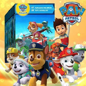 [달콤서점]국내 당일발송 퍼피 구조대 대본집 세트 Paw Patol 영어원서 음원제공, 퍼피 구조대 대본집 26권 세트