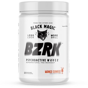 ﻿Black Magic BZRK 프리워크아웃 25서빙, Mango Sunise, 1개, 500g