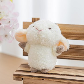 러블리 수면 양인형 12cm 만들기 미술 재료 diy 소품 장식 꾸미기, 1p