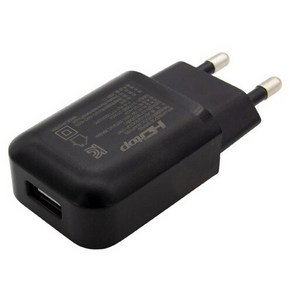 HDTOP USB 1포트 DC 5V 2A 아답터 멀티 충전기 블랙 HT-AD143, 1개