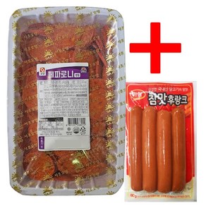 햇살누리 페파로니 1kg + 참맛후랑크 80g 페퍼로니