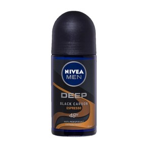 니베아 남성 딥 에스프레소 발한억제 데오드란트 롤온 50ml NIVEA MEN Deep Espesso Deodoant, 0, 1개, 50g