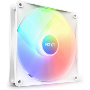 픽픽 NZXT F120 RGB 코어 트리플 팩 컨트롤러 포함 3 x 120mm 허브 장착 팬 개별 주소 지정 가능한 LED 8개 반투명 블레이드 높은 정압 및 공기 흐름, 1개