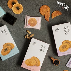 [화과방] 우리쌀전병 3종 (김/땅콩/흑임자) x 3박스, 3개, 144g