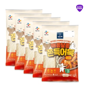 CJ 오뎅탕 삼호 매콤달콤 쫀득어묵볶이 오뎅요리 어묵요리 330g, 1세트, 1.65kg