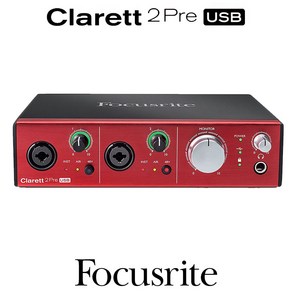 포커스라이트 클라렛 2프리 Claett 2Pe USB 오디오인터페이스