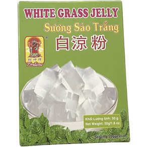 Fotuna Band White Gass Jelly Suong Sao Tang Fotuna 브랜드 White Gass Jelly Suong Sao Tang 1, 1개, 1.8L