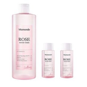 마몽드 로즈 워터 토너 500ml + 50ml x 2, 1개